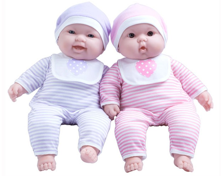 큰 쌍둥이 인형세트				