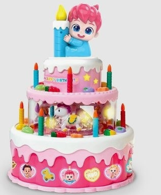 베베핀 멜로디 생일 케이크