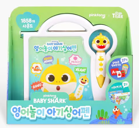 핑크퐁 영어놀이 아기상어펜