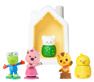 kokozi 하우스 동물 친구들  학습완구 세트