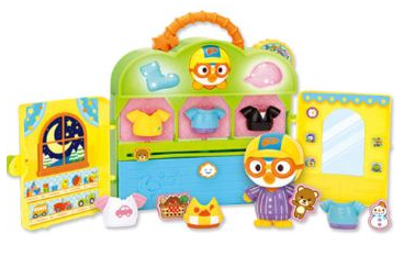 뽀로로 하우스 옷장놀이